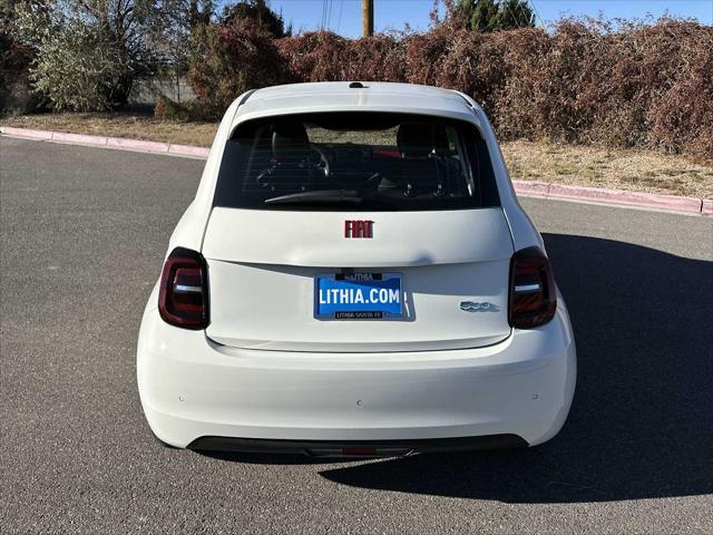 new 2024 FIAT 500e car, priced at $30,595