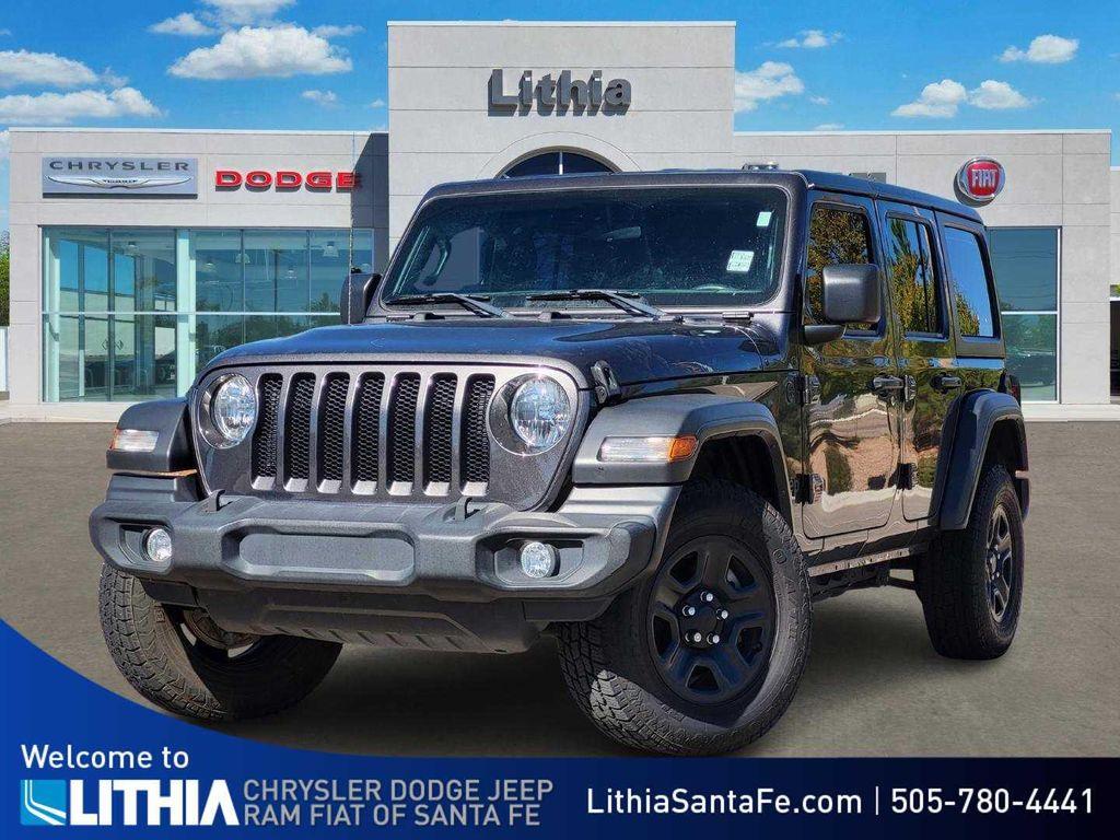 used 2022 Jeep Wrangler Unlimited car, priced at $27,424