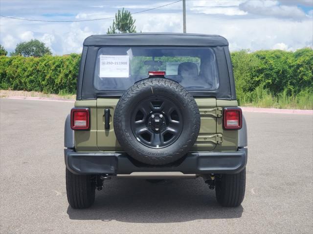 new 2025 Jeep Wrangler car, priced at $33,956
