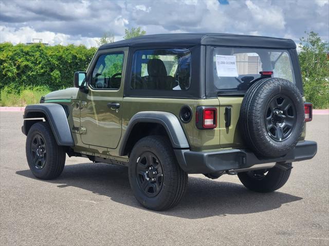 new 2025 Jeep Wrangler car, priced at $33,956