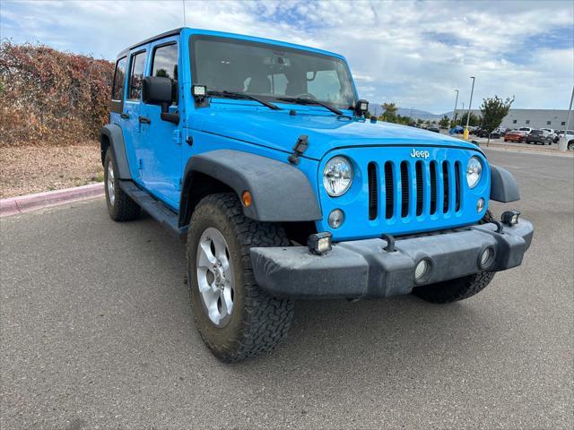 used 2017 Jeep Wrangler Unlimited car, priced at $21,476