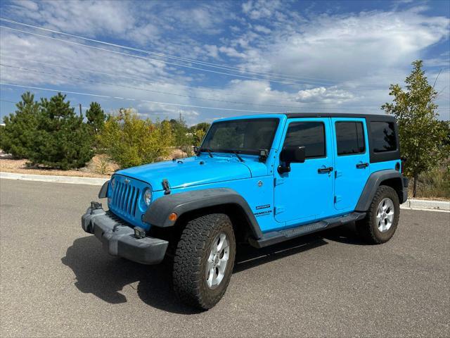 used 2017 Jeep Wrangler Unlimited car, priced at $21,476