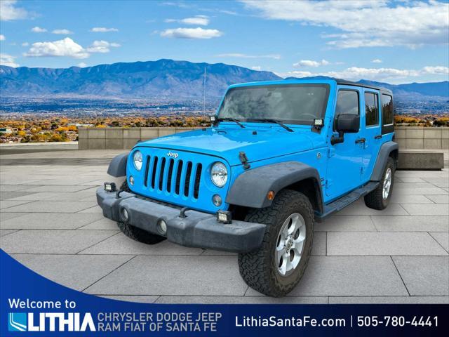 used 2017 Jeep Wrangler Unlimited car, priced at $21,476