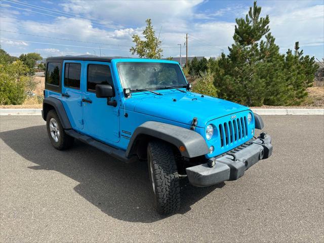 used 2017 Jeep Wrangler Unlimited car, priced at $21,476