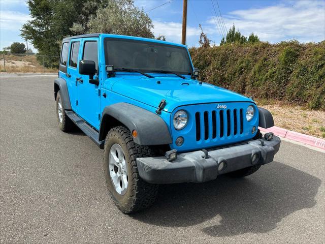 used 2017 Jeep Wrangler Unlimited car, priced at $21,476