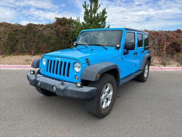 used 2017 Jeep Wrangler Unlimited car, priced at $21,476