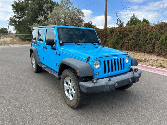 used 2017 Jeep Wrangler Unlimited car, priced at $21,476