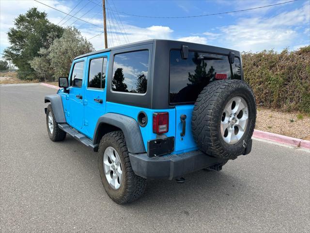 used 2017 Jeep Wrangler Unlimited car, priced at $21,476