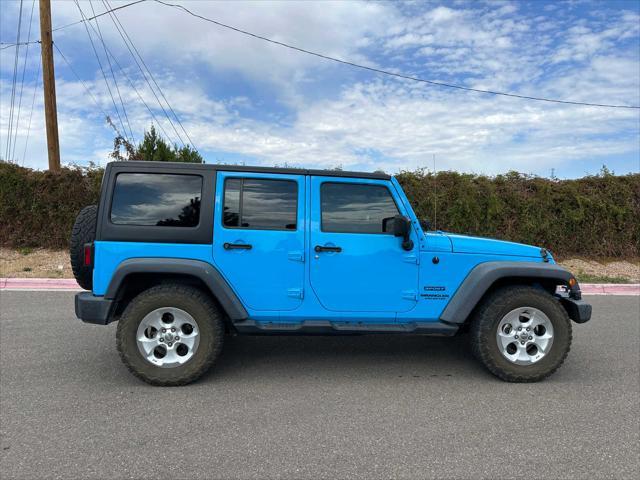 used 2017 Jeep Wrangler Unlimited car, priced at $21,476