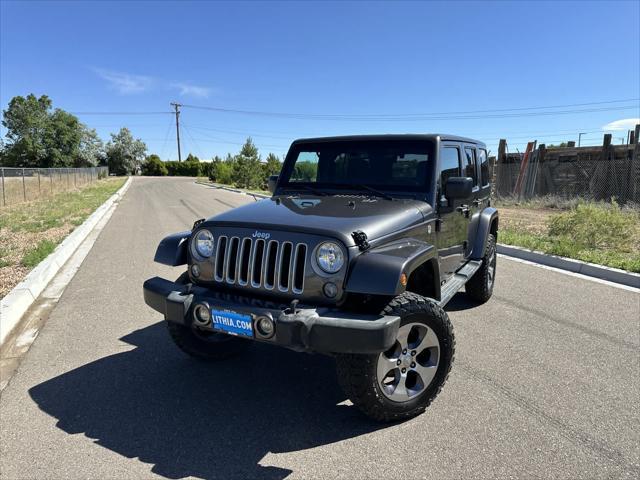 used 2016 Jeep Wrangler Unlimited car, priced at $19,745