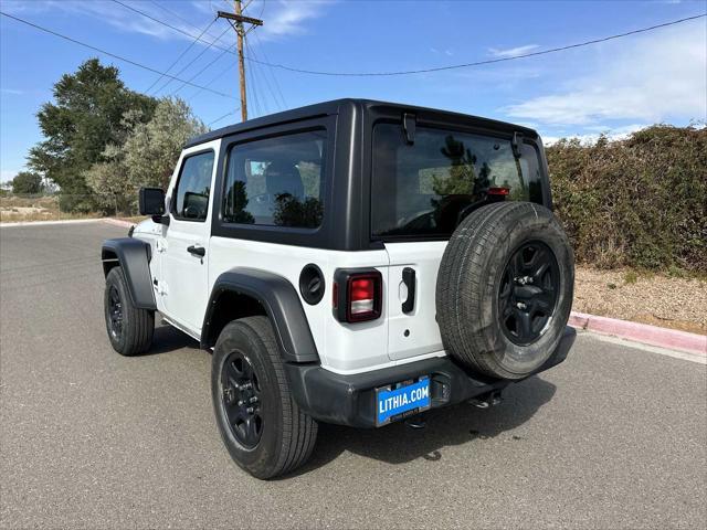 used 2021 Jeep Wrangler car, priced at $29,520