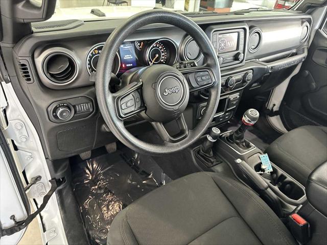 used 2021 Jeep Wrangler car, priced at $29,520