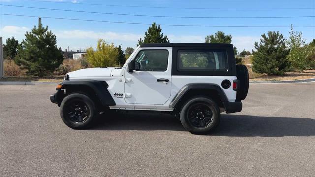 used 2021 Jeep Wrangler car, priced at $29,520