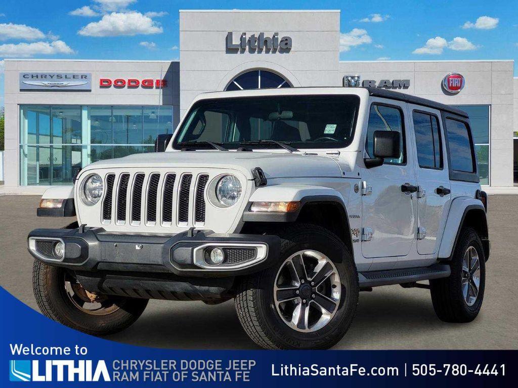 used 2020 Jeep Wrangler Unlimited car, priced at $28,842