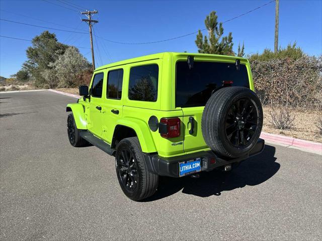 used 2021 Jeep Wrangler Unlimited 4xe car, priced at $26,997