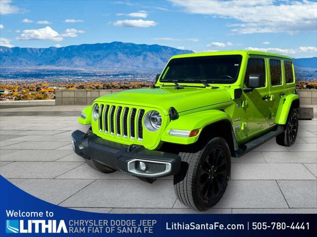 used 2021 Jeep Wrangler Unlimited 4xe car, priced at $34,364