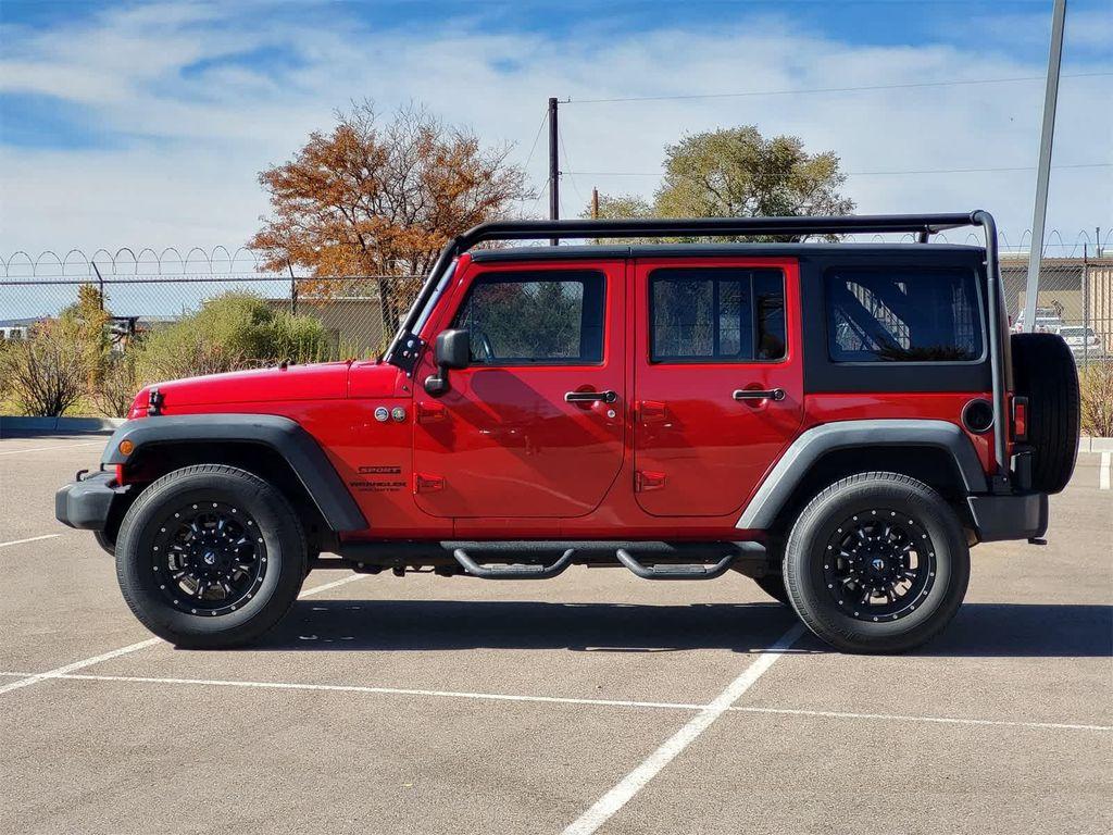 used 2014 Jeep Wrangler Unlimited car, priced at $15,788