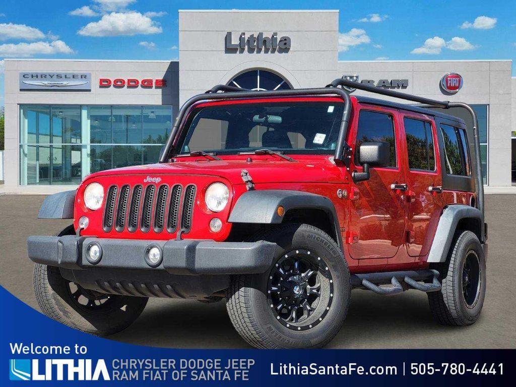 used 2014 Jeep Wrangler Unlimited car, priced at $15,788