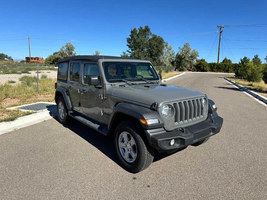 used 2021 Jeep Wrangler Unlimited car, priced at $30,330