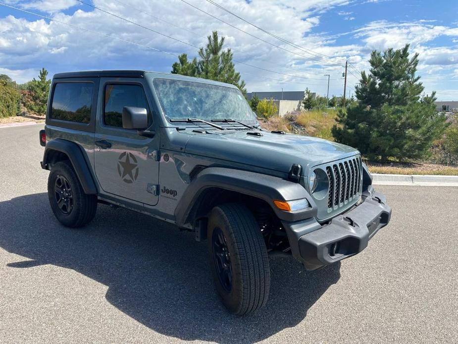 used 2024 Jeep Wrangler car, priced at $36,240