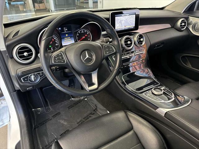 used 2017 Mercedes-Benz C-Class car, priced at $23,498