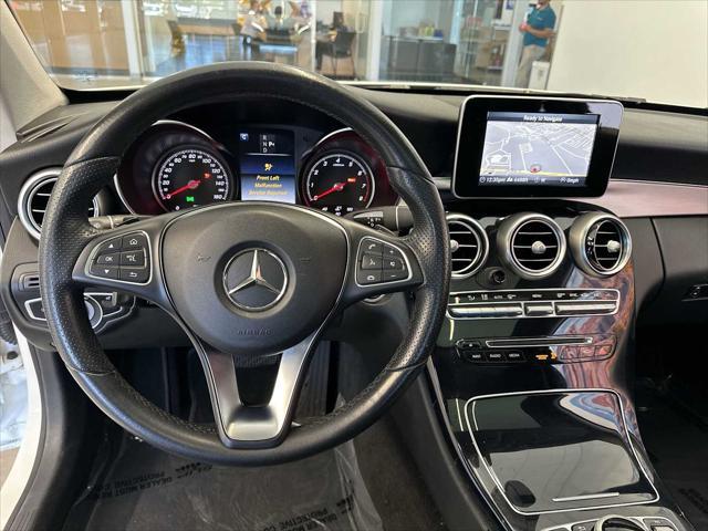 used 2017 Mercedes-Benz C-Class car, priced at $23,498