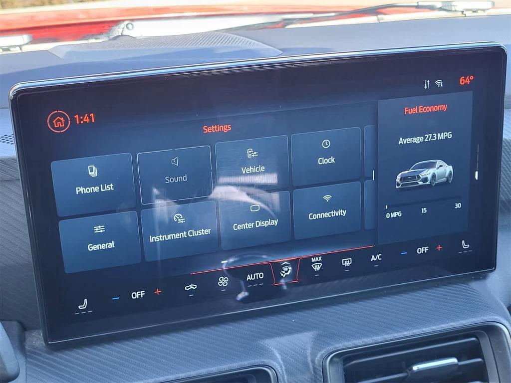 used 2024 Ford Mustang car, priced at $27,897