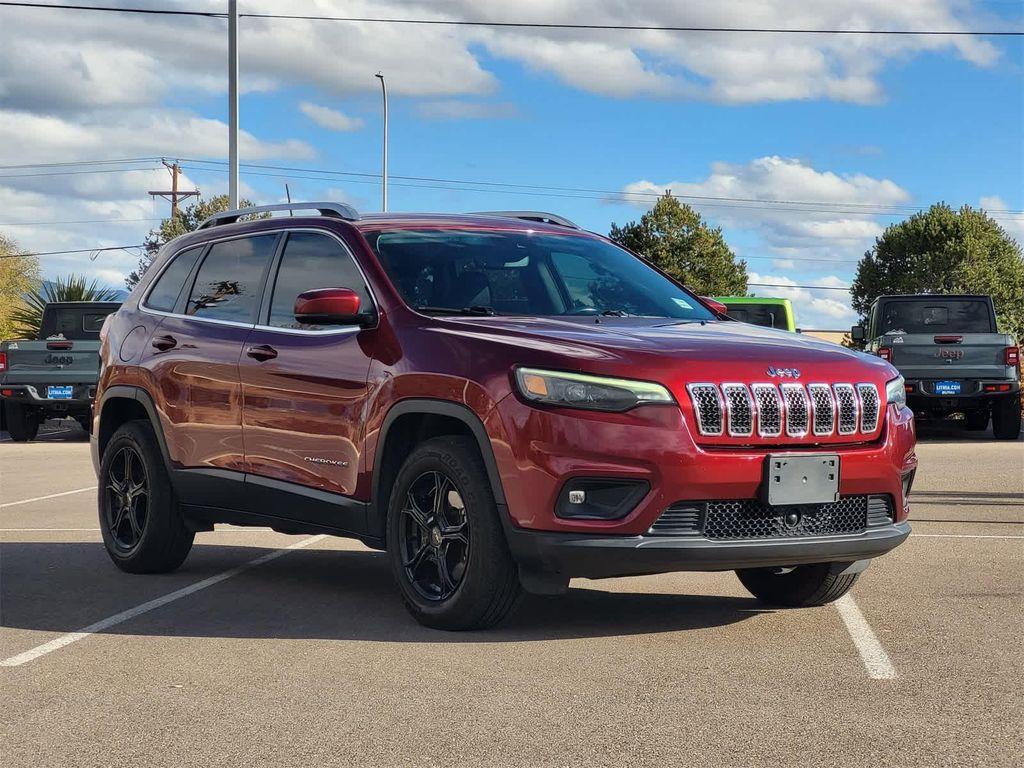 used 2021 Jeep Cherokee car, priced at $16,936