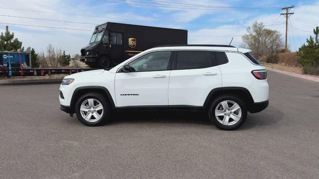 used 2022 Jeep Compass car, priced at $20,599