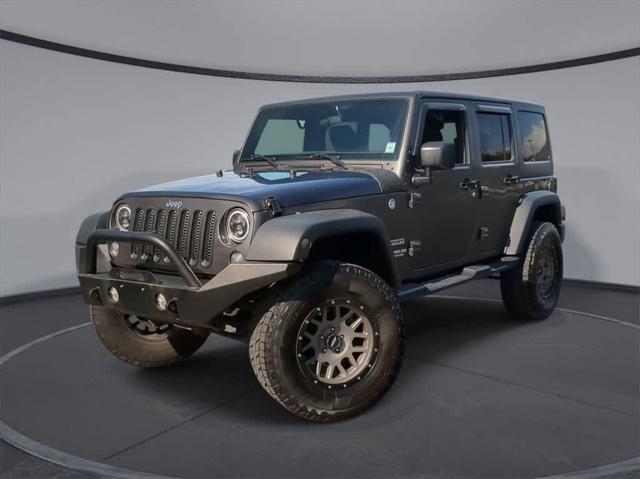 used 2017 Jeep Wrangler Unlimited car, priced at $16,093