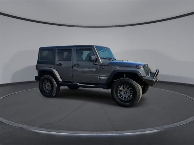 used 2017 Jeep Wrangler Unlimited car, priced at $15,995