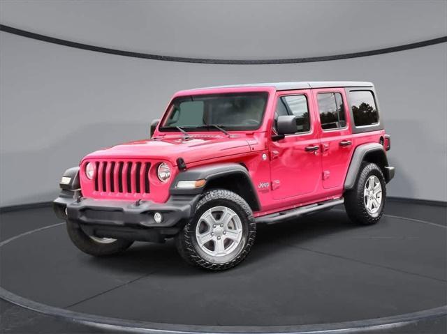 used 2019 Jeep Wrangler Unlimited car, priced at $24,200