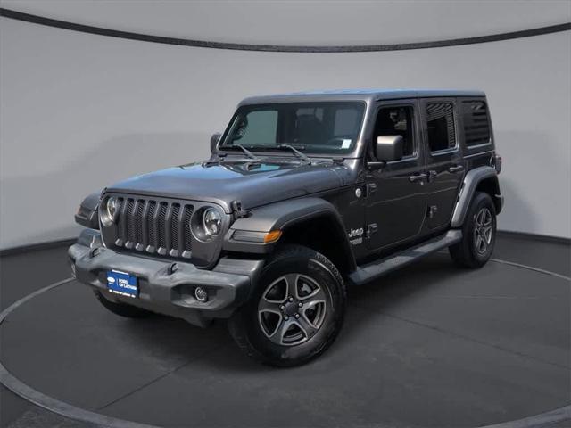 used 2018 Jeep Wrangler Unlimited car, priced at $21,844