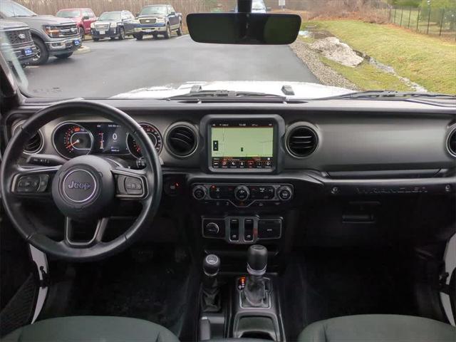 used 2021 Jeep Wrangler car, priced at $28,200