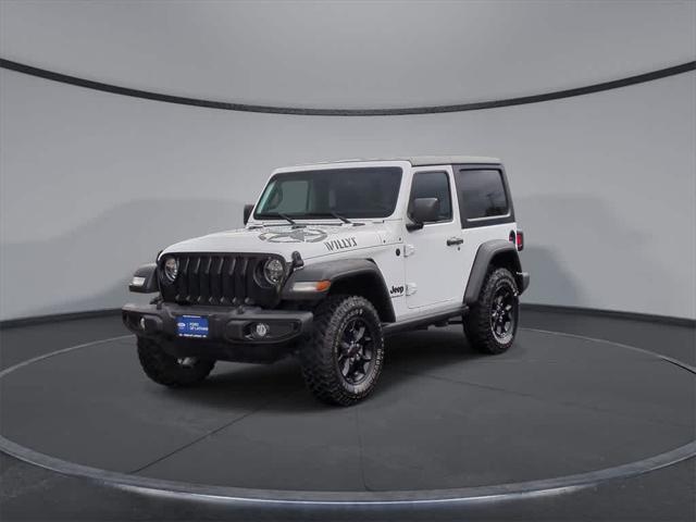 used 2021 Jeep Wrangler car, priced at $28,200