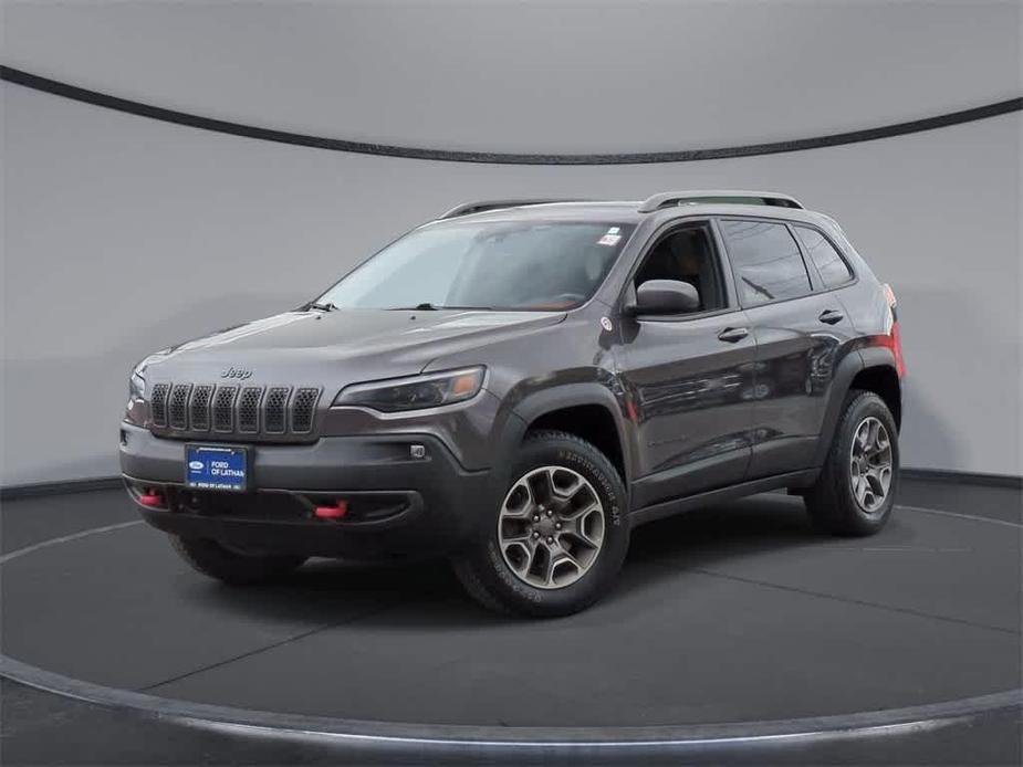 used 2021 Jeep Cherokee car, priced at $23,525
