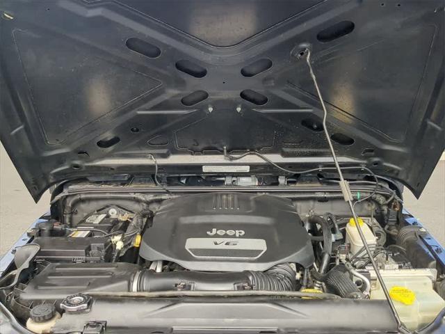 used 2012 Jeep Wrangler Unlimited car, priced at $15,616