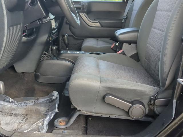 used 2012 Jeep Wrangler Unlimited car, priced at $15,616