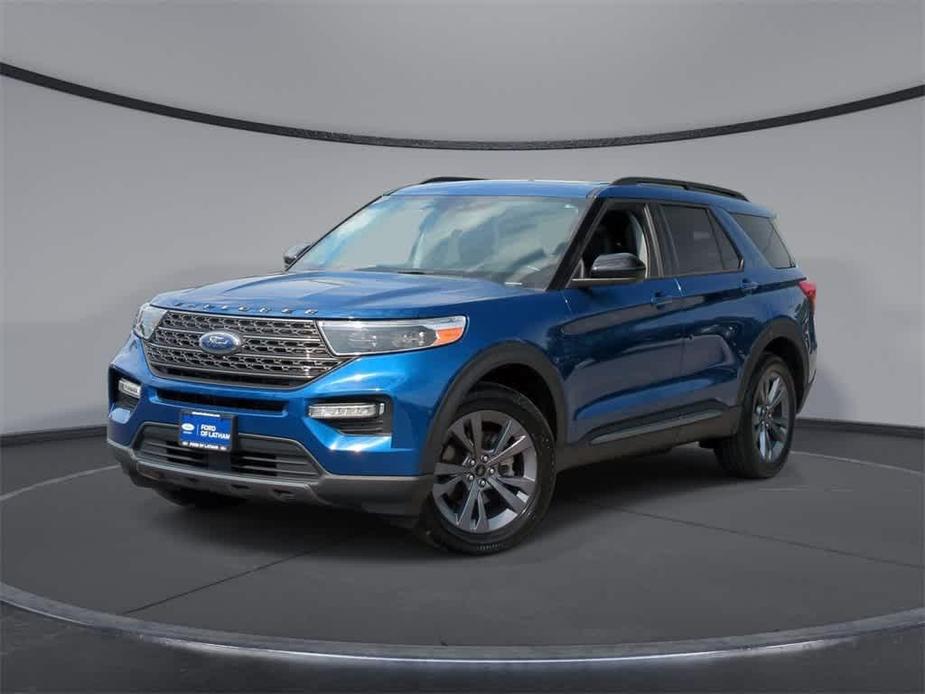 used 2022 Ford Explorer car, priced at $31,400
