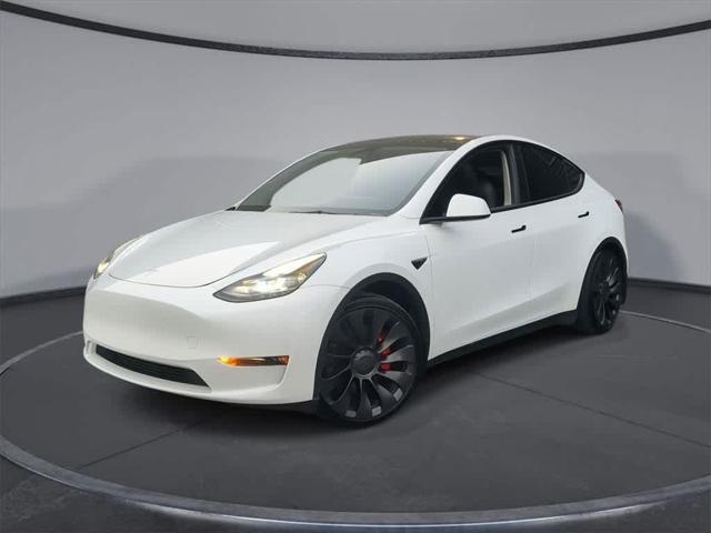 used 2023 Tesla Model Y car, priced at $29,700