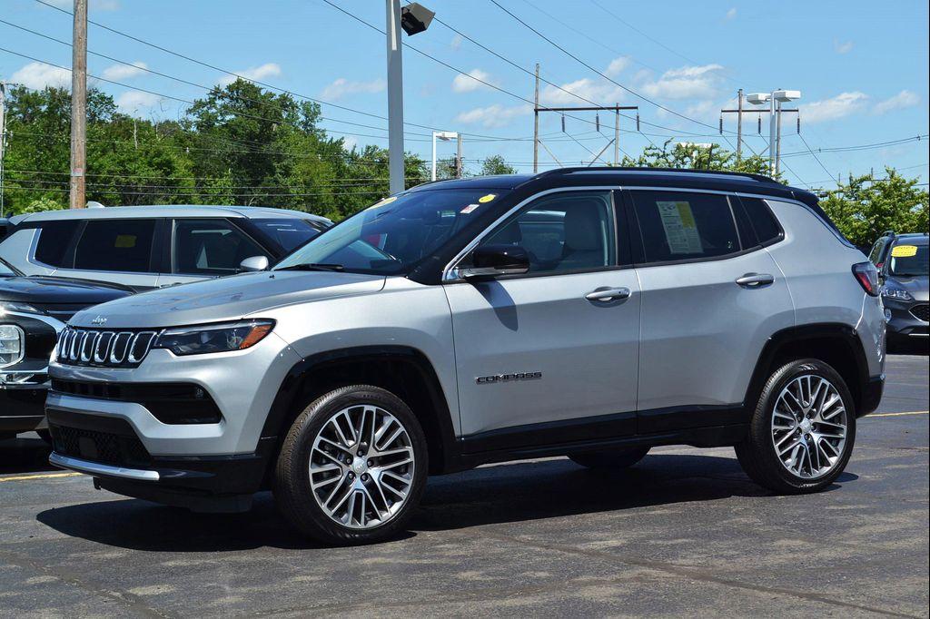 used 2022 Jeep Compass car, priced at $25,997