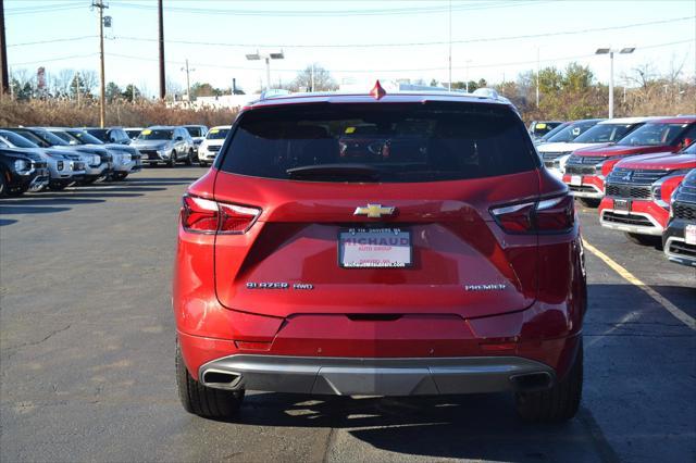 used 2021 Chevrolet Blazer car, priced at $22,997