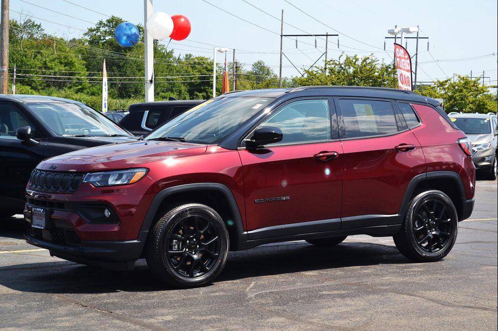 used 2022 Jeep Compass car, priced at $22,997