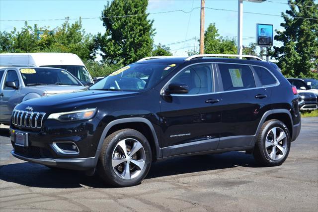 used 2021 Jeep Cherokee car, priced at $24,397