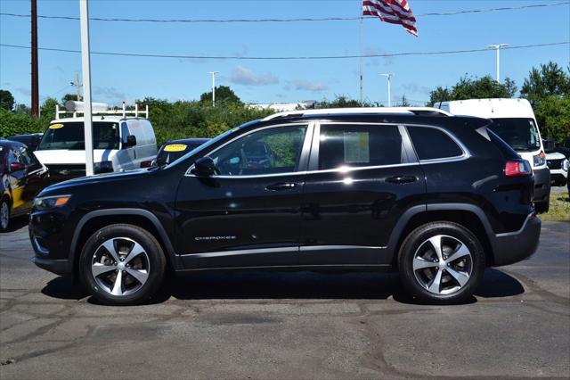 used 2021 Jeep Cherokee car, priced at $24,397