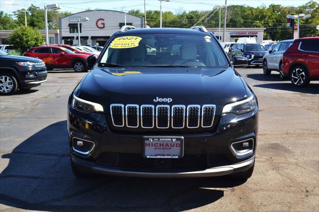 used 2021 Jeep Cherokee car, priced at $24,397