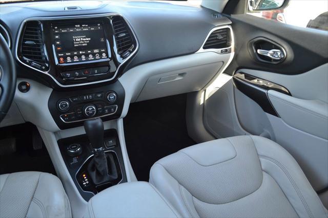 used 2021 Jeep Cherokee car, priced at $24,397