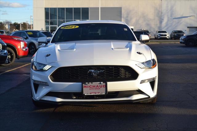 used 2021 Ford Mustang car, priced at $24,997