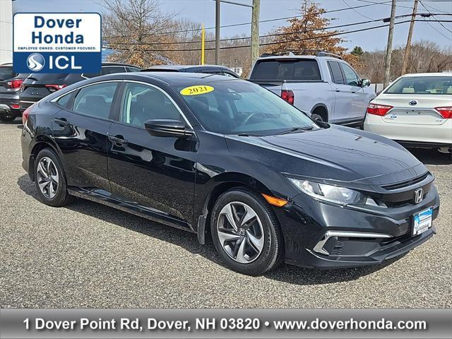 used 2021 Honda Civic car, priced at $18,987