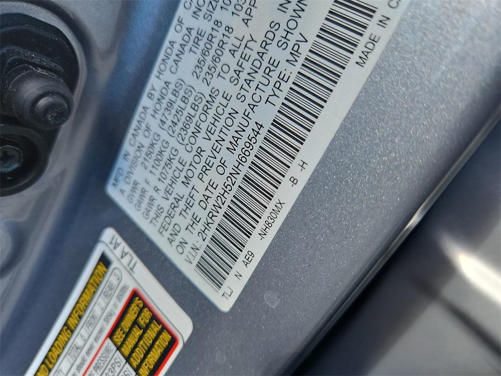 used 2022 Honda CR-V car, priced at $26,489